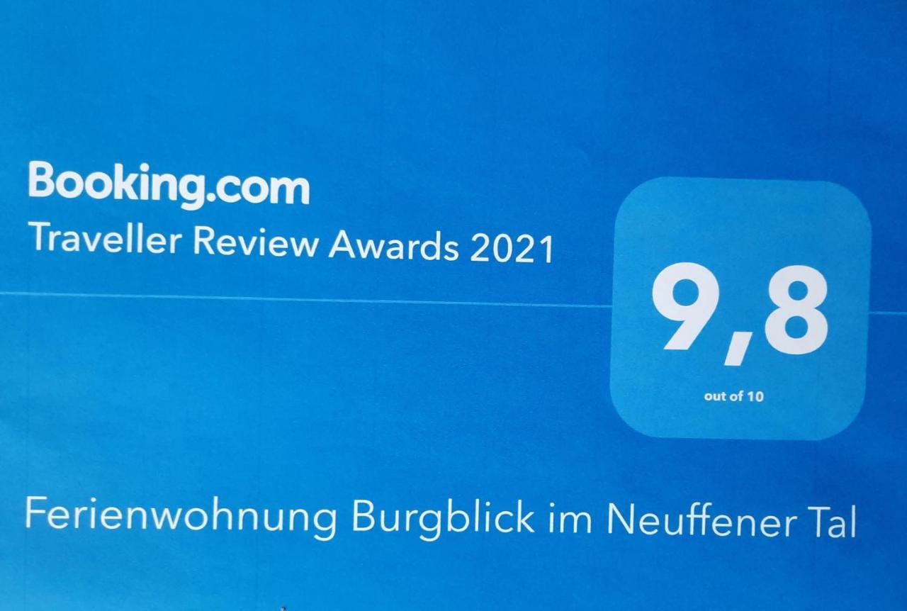 Ferienwohnung Burgblick Im Neuffener Tal Mit Sauna Und Wallbox Frickenhausen  Luaran gambar
